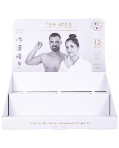 Présentoir 20 coffrets Sticks cire d'épilation Tee Wax