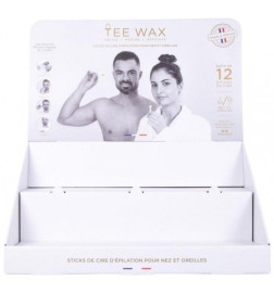 Présentoir 20 coffrets Sticks cire d'épilation Tee Wax
