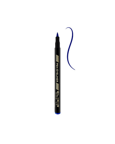 Pen Eyeliner Feutre Bleu Elixir
