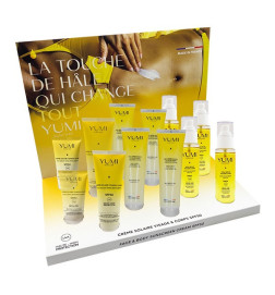 Présentoir 12 Crèmes Solaires SPF50 Yumi