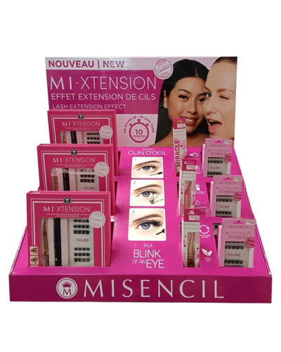 MISENCIL MI XTENSION Présentoir Avec :