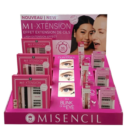 MISENCIL MI XTENSION Présentoir Avec :