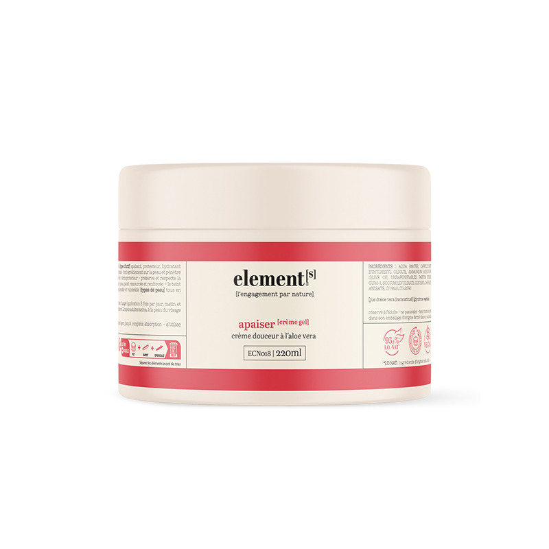 Crème Fondante Visage Apaisante Element[s] 40ml