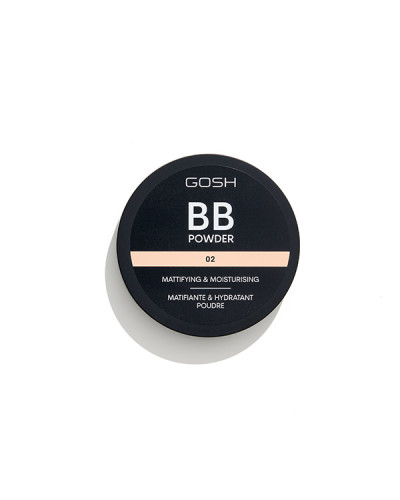 BB Poudre Compacte Tout en Un 02 Sable 6,5gr Gosh