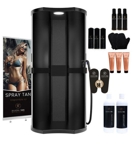Pack Cabine Fixe Douche Autobronzante Riviera Tan