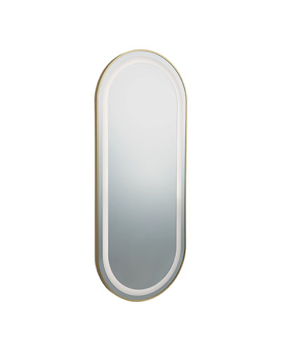 Coiffeuse Loop Ovale Dorée