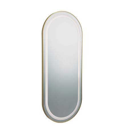 Coiffeuse Loop Ovale Dorée