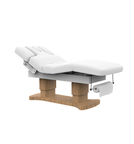 Lit Spa Emer Blanc 4 Moteurs Silverfox