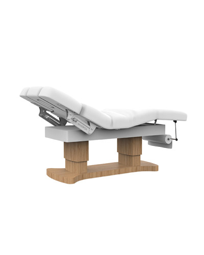 Lit Spa Emer Blanc 4 Moteurs Silverfox