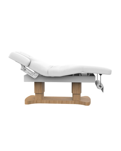 Lit Spa Emer Blanc 4 Moteurs Silverfox