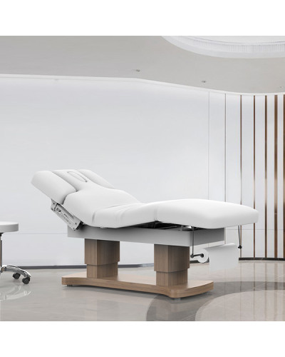 Lit Spa Emer Blanc 4 Moteurs Silverfox