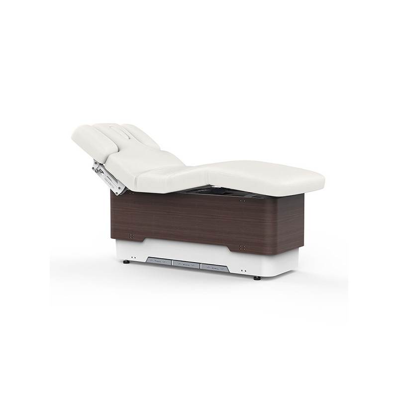 Lit Spa Onyx 3 Moteurs Wengue/skai Blanc Silverfox Lit Spa Onyx 3 Moteurs Wengue/skai Blanc Silverfox