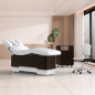 Lit Spa Onyx 3 Moteurs Wengue/skai Blanc Silverfox Lit Spa Onyx 3 Moteurs Wengue/skai Blanc Silverfox