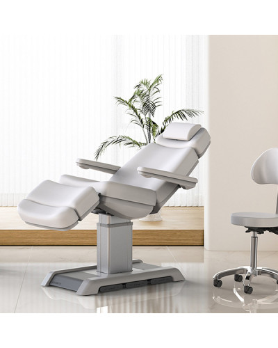 Fauteuil Quar 4 Moteurs Blanc SilverFox