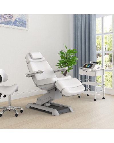 Fauteuil Esthetique Ruby 4 Moteurs Silverfox Blanc