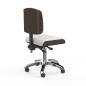Tabouret Zoi Wengue Blanc SilverFox Tabouret Zoi Wengue Blanc SilverFox