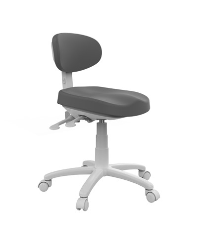 Tabouret Sun Skai Gris SilverFox