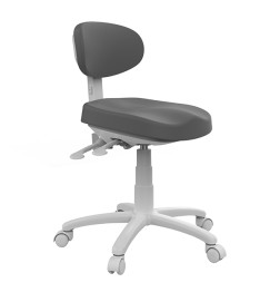Tabouret Sun Skai Gris SilverFox