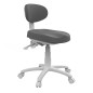 Tabouret Sun Skai Gris SilverFox Tabouret Sun Skai Gris SilverFox
