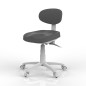 Tabouret Sun Skai Gris SilverFox Tabouret Sun Skai Gris SilverFox