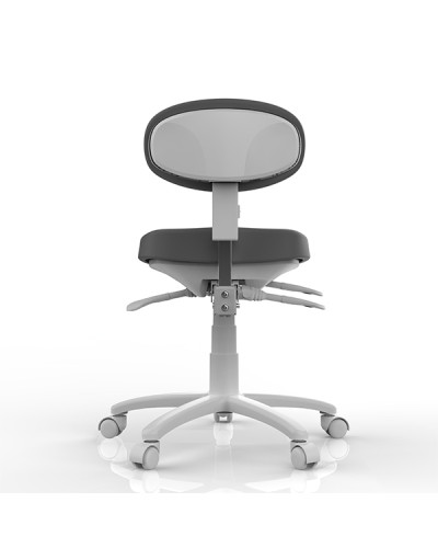 Tabouret Sun Skai Gris SilverFox