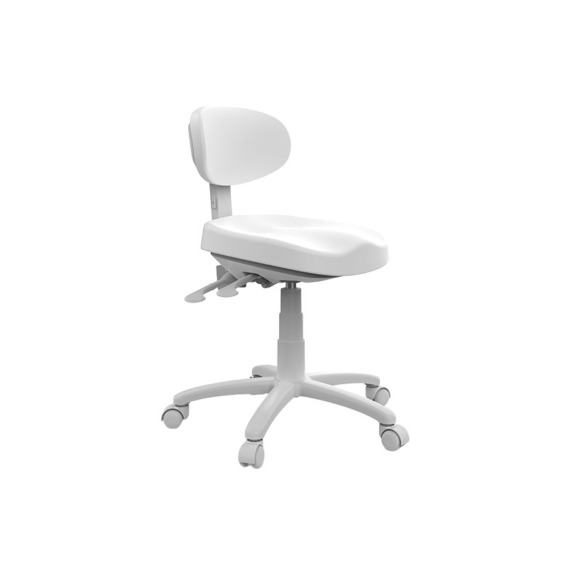 Tabouret Sun Skai Blanc SilverFox Tabouret Sun Skai Blanc SilverFox