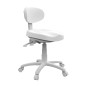 Tabouret Sun Skai Blanc SilverFox Tabouret Sun Skai Blanc SilverFox