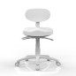 Tabouret Sun Skai Blanc SilverFox Tabouret Sun Skai Blanc SilverFox