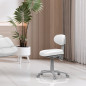 Tabouret Sun Skai Blanc SilverFox Tabouret Sun Skai Blanc SilverFox