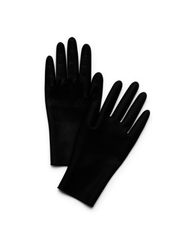 Gants Noirs Silicone à Picots Myriam K