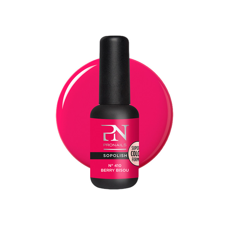 Sopolish N°410 Berry Bisou 8ml Pronails Sopolish N°410 Berry Bisou 8ml Pronails