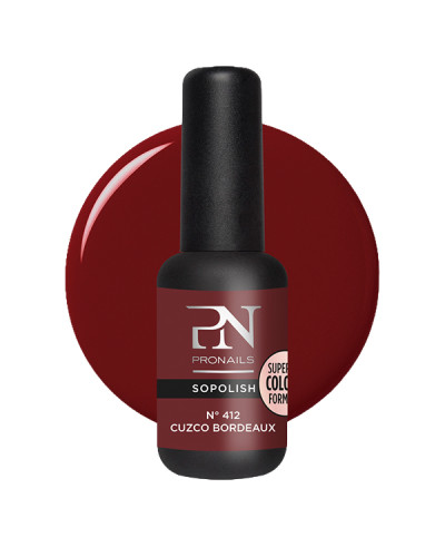 Sopolish N° 412 Cuzco Bordeaux 8ml Pronails