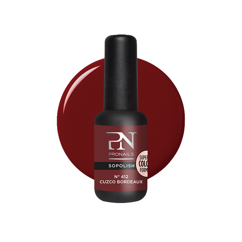 Sopolish N° 412 Cuzco Bordeaux 8ml Pronails