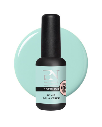 Sopolish N° 415 Aqua Verde 8ml Pronails