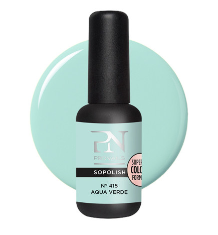 Sopolish N° 415 Aqua Verde 8ml Pronails