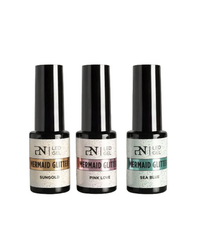 Mermaid Top Coat 3 x 8 ml ProNails
