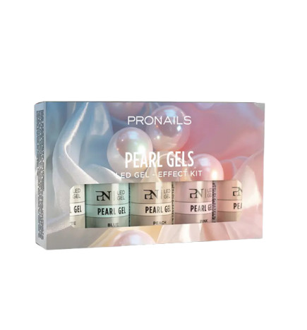 Gel Nail art Pearl  5 x 8 ml ProNails