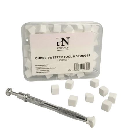 Kit Ombre Yweezer Tool & Eponges  ProNails