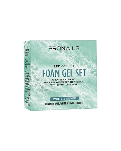 PN NAIL ART FOAM GELS 3 Flacons de 7 ML