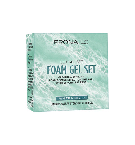 PN NAIL ART FOAM GELS 3 Flacons de 7 ML