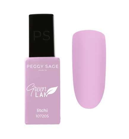 Vernis à Ongles Green Lak N°205 Litchi Peggy Sage 10ml