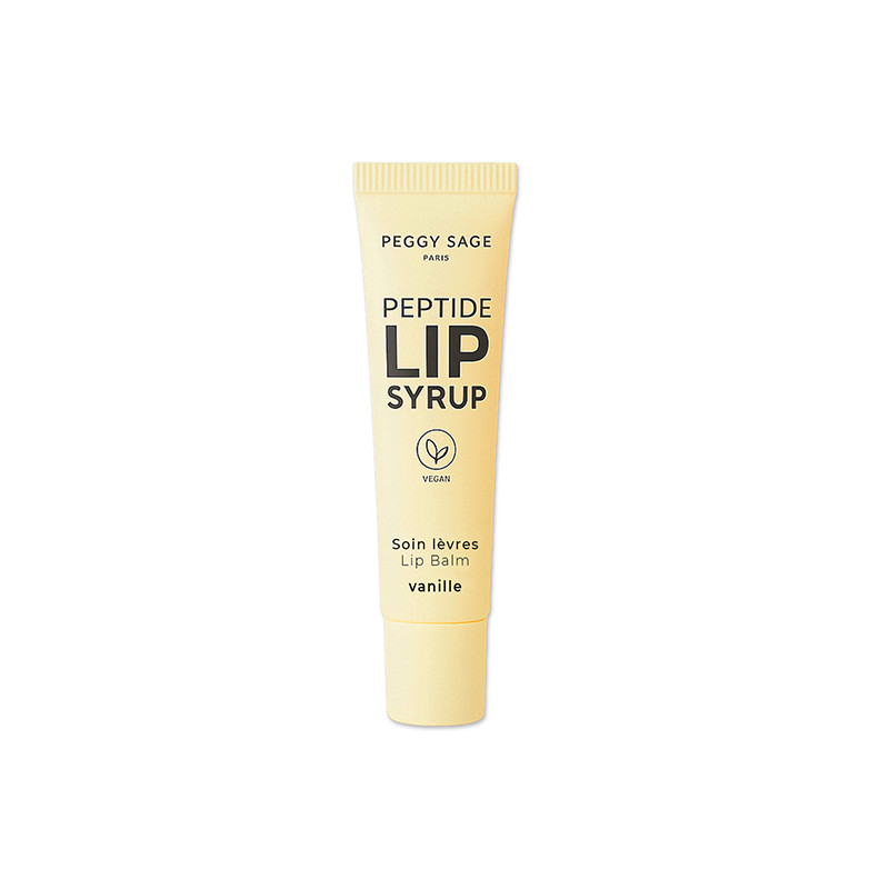 Soin lèvres Peptid Lip Syrup Vanille Peggy Sage 10 ml Soin lèvres Peptid Lip Syrup Vanille Peggy Sage 10 ml