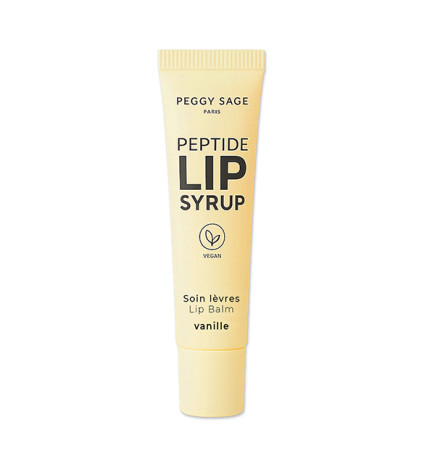 Soin lèvres Peptid Lip Syrup Vanille Peggy Sage 10 ml