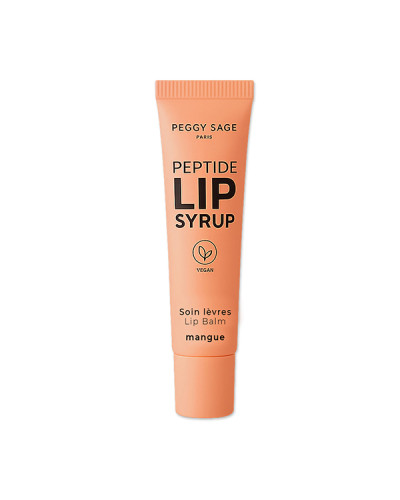 Soin lèvres Peptid Lip Syrup Mangue Peggy Sage 10 ml