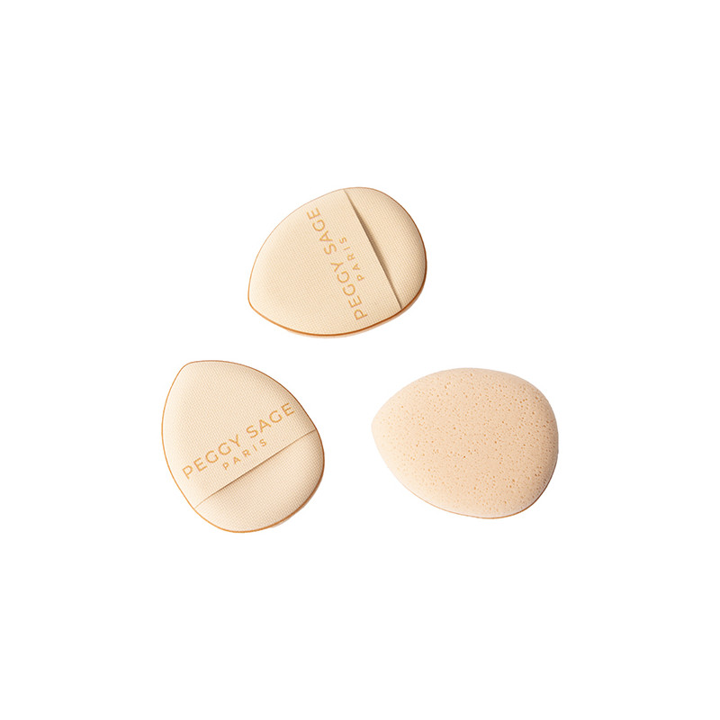 Mini éponges visage finger puff Peggy Sage x3 Mini éponges visage finger puff Peggy Sage x3
