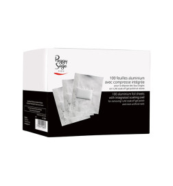PS 100 FEUILLES ALU AVEC COMPRESSE INTEG