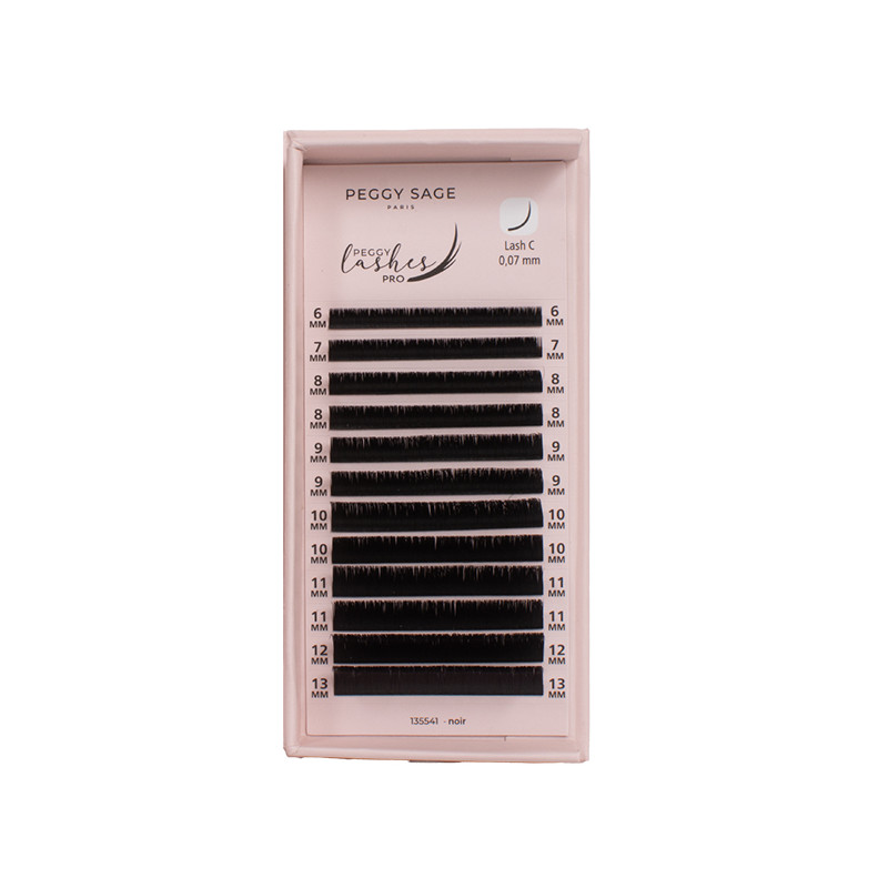 Faux cils Volume russe Easy Fans - C - 0,07 mm - 6 à 13 mm Peggy Lashes Pro
