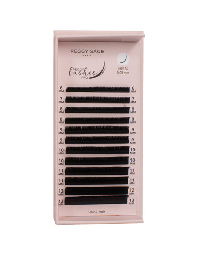 Faux cils Volume russe Easy Fans - CC - 0,05 mm - 6 à 13 mm Peggy Lashes Pro