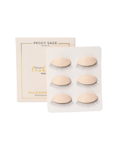 Yeux d'entrainement Peggy Lashes Pro 2x3