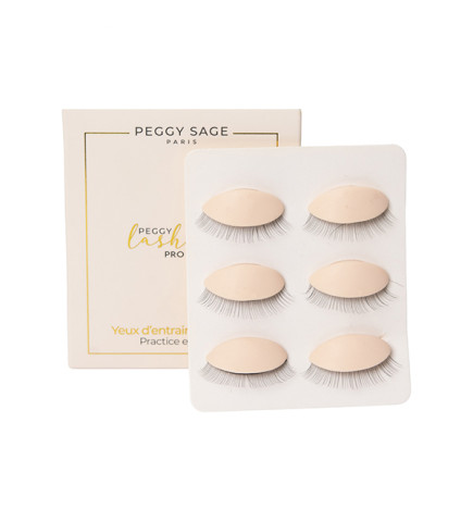 Yeux d'entrainement Peggy Lashes Pro 2x3